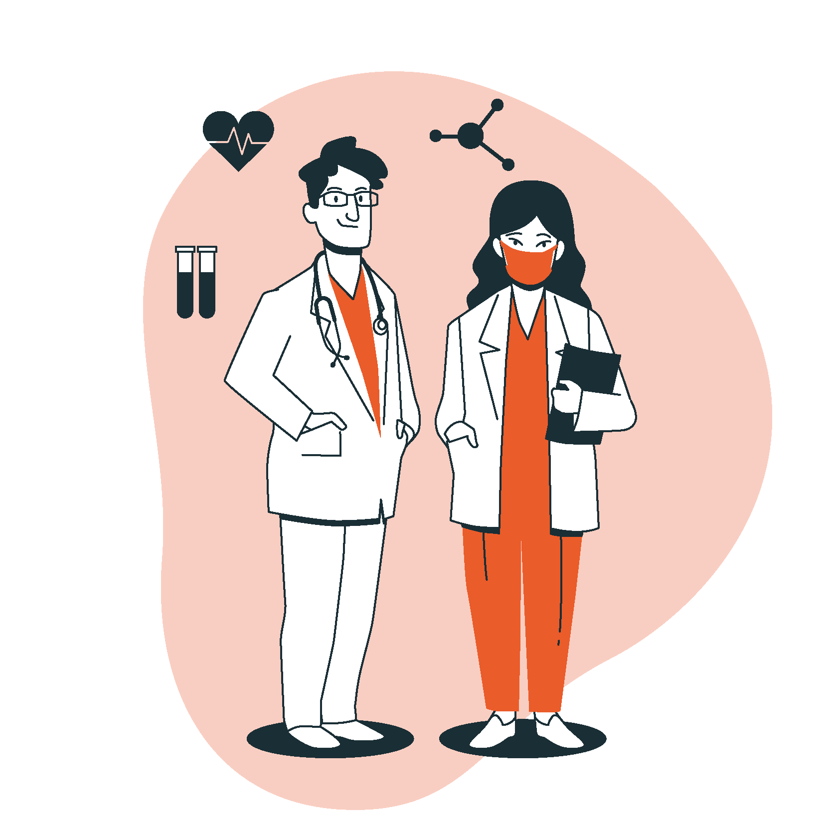 Les professions médicales et paramédicales